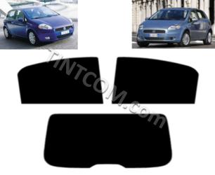                                 Pre Cut Window Tint - Fiat Grande Punto (5 doors, hatchback, 2005 - 2009) Solar Gard - NR Smoke Plus series
                            